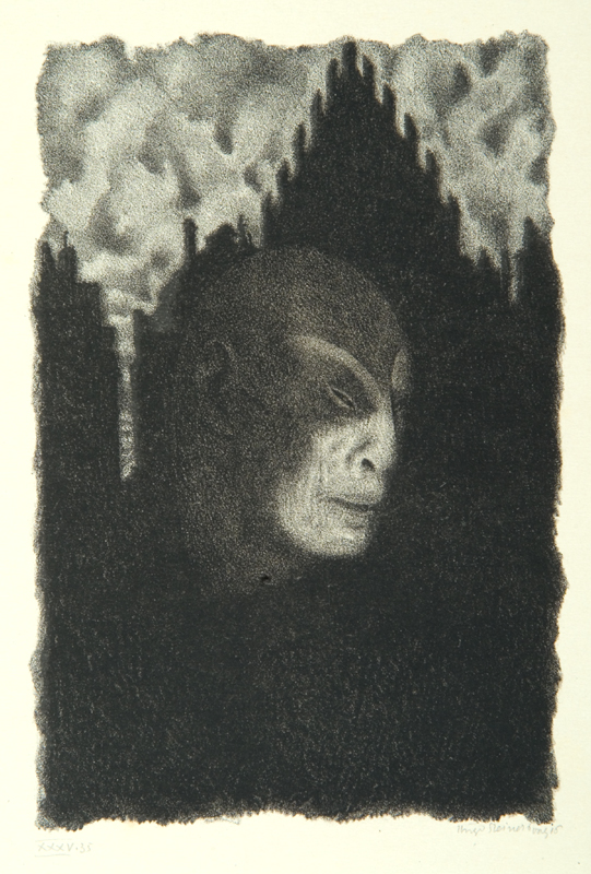 Hugo Steiner-Prag, illustration for Der Golem
