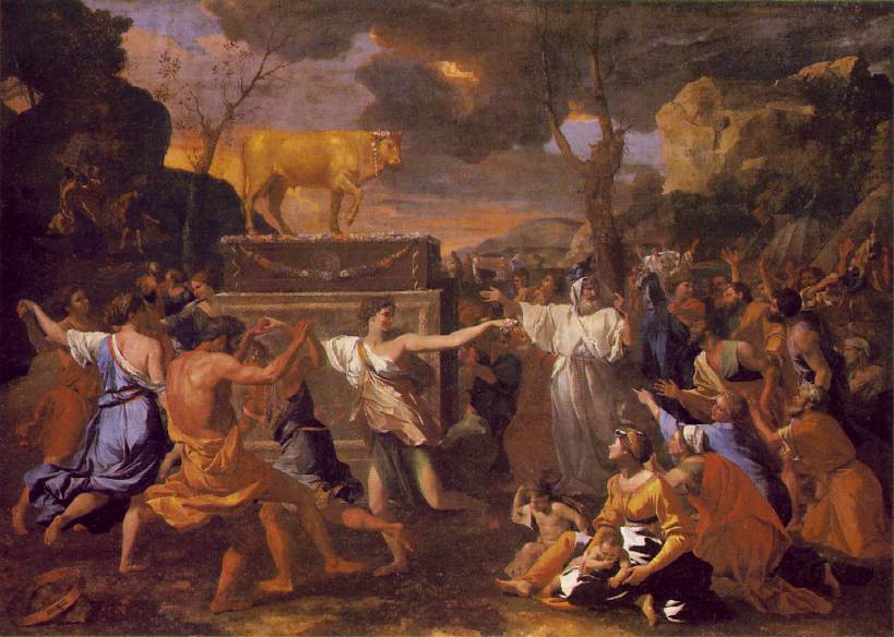 Nicolas Poussin, The Adoration of the Golden Calf
